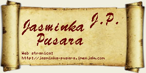 Jasminka Pušara vizit kartica